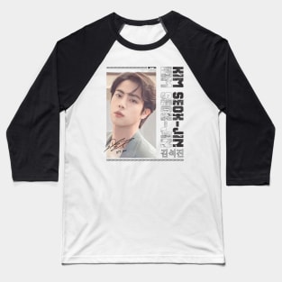 kim seok jin bts Baseball T-Shirt